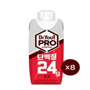 닥터유 프로 단백질 드링크 초코 선물세트 250ml 8개
