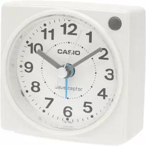 CASIO TQ750J7JF 탁상 시계 라디오 아날로그 사각형 흰색