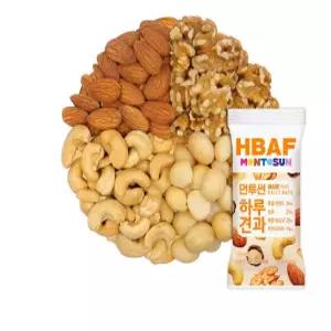HBAF 바프 먼투썬 하루견과 화이트 50봉 / (20G X 50봉)