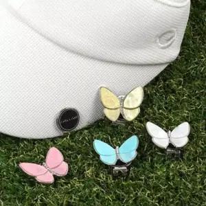 [텐바이텐]센스골프 행운의나비 골프볼마커 자석클립형