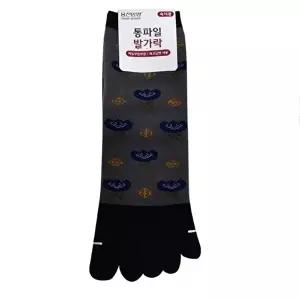 여성 쿠션좋은 통파일 발가락양말 패션 캐릭터 5켤레 (HSJ-WDB018D)