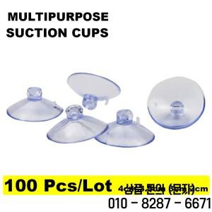 100 Pcs 자동차 차양 흡입 컵 웨딩 풍선 장식 투명 유리 플라스틱 빨판 후크 액세서리