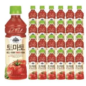 웅진 가야농장 토마토 주스 340ml 24개