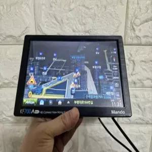 중고 한라홀딩스 HL만도 KF700A HD 아틀란맵 3D 16GB 8인치 내비게이션