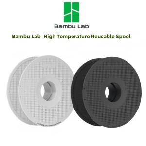 Bambu Lab 3D 프린터용 고온 재료 랙 재사용 가능한 스풀 필라멘트 호환성: ABS ASA PA6-GF ABS-GF PAHT-CF