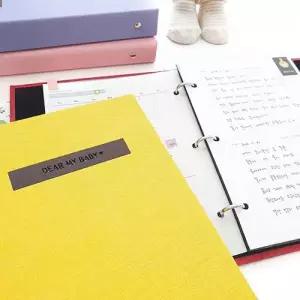 [텐바이텐]우리아기 성장앨범X육아일기 A5 바인더- 9color