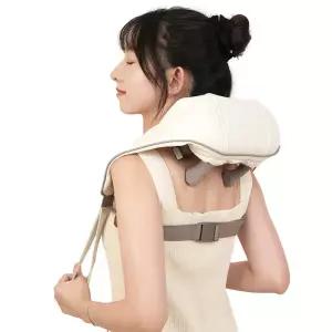 어깨 및 목 마사지기 26W Bldc 다기능 반죽형 온찜질 마사지 숄