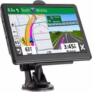 자동차용 GPS 내비게이터 최신 2026 지도 7인치 터치스크린 256-16GB 음성 회전 방향 안내 지원 속도 및