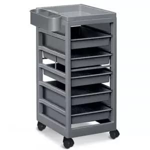 CART-501 회색) 미용실카트 미용웨건 서랍트롤리 이동 손수레 서빙카 핸드카 핸드카트