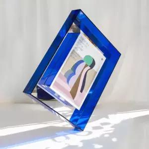 아크릴 사진액자 블루_5302_037 37piece 37피스 자석액자 아크릴액자 액자꽂이 사진첩 사진앨범