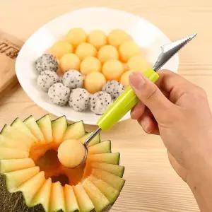 주방 야채 조각 과일 슬라이서 장치 국자 볼러 커터 도마 도구