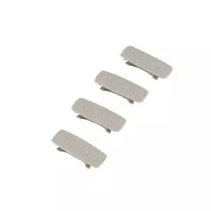 4Pcs 에어백 A B C 필러 삽입 트림 커버 배지 CC 골프 Jetta Passat Polo Touran 5G 0853437 1K 3C