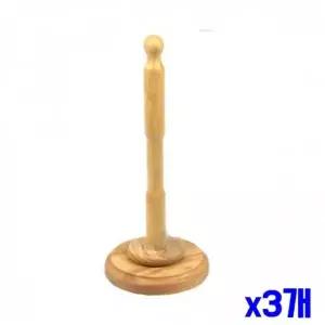 WL 고무나무 원목 키친타올걸이 x3개 휴지걸이 WFLQTAP