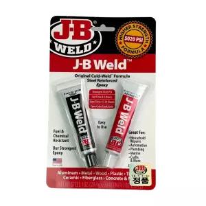 제이비웰드 (JB Weld) 오리지널 트윈튜브 고온용 에폭시 접착제