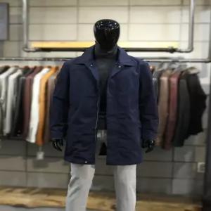 [빠니깔레] 맥코트스타일 링클네이비 집업트렌치 m-ibby51na
