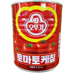 케찹 3.35Kg소스 액상 케첩 토마토케찹 대용량케찹 업소용케찹 식당용케찹 식케찹