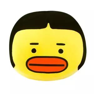 B급패밀리 얼굴낮잠쿠션-트윈덕(노랑오리)인형 겸인형 인형겸 귀여운 인테리어 인테리어용 캐릭터
