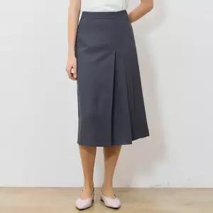[쉬즈미스][쉬즈미스(SHESMISS)] 로라 슬릿 플리츠 스커트 (택가격 168000원)