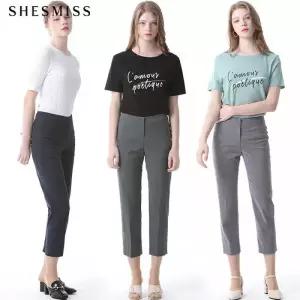 [쉬즈미스][쉬즈미스] 린넨 블랜드 데일리 팬츠