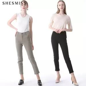 [쉬즈미스][쉬즈미스] 캐주얼 하프밴딩 스트레치 팬츠