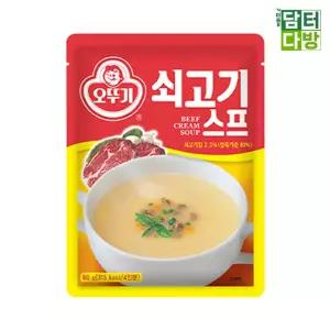 자취생 오뚜기 쇠고기스프 80g 5개