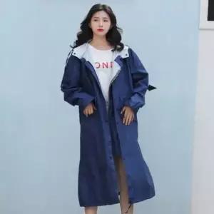 [텐바이텐]트렌드 남녀공용 바람막이 레인코트(XL) 네이비 우의