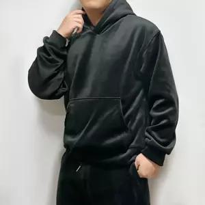 골덴 코듀로이 기모안감 후드티 커플 맨투맨 sk-h긴팔셔츠 편한셔츠 라운드 라운드넥 오버핏 루즈 트레이닝
