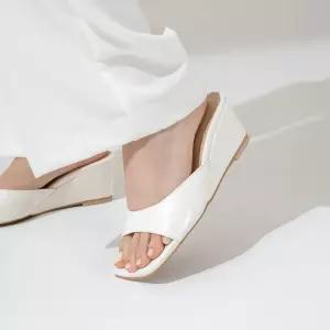 SOVO 볼리나 웨지힐 슬리퍼 뮬 샌들 6cm