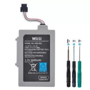 Nintendo Wii U 게임패드 무선 컨트롤러용 3600mAh WUP-010 WUP-012 배터리