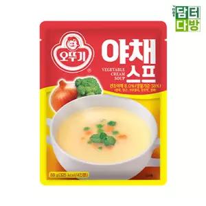 오뚜기 야채스프 80g X 5개즉석 즉석수프 가루 즉석 간편식품 간편조리식 즉석조리