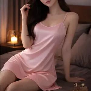 잠옷 란제리 홈웨어 원피스잠옷 실크 신혼 이벤트잠옷