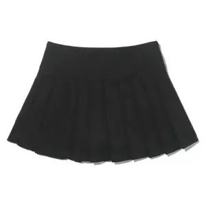 [로아드로아]하이틴 플리츠 테니스 스커트 (블랙)