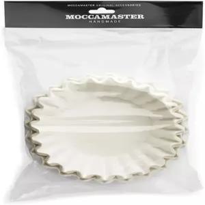 Technivorm 85025 Moccamaster 화이트 페이퍼 필터 플랫 바텀 100 카운트