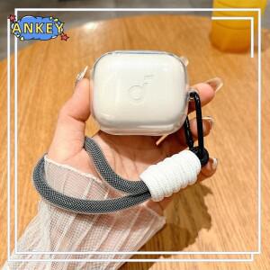 Anker Soundcore R50i NC P30i C40i P25i 클리어 케이스 소프트  매는 밧줄 펜던트 쉘 보호 슬리브