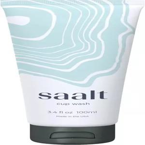 솔트 생리컵 워시 클렌저 - 디스크 pH 균형 자극제 또는 유해 화학 물질 없음 3.4 Fl Oz