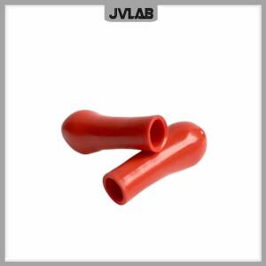 유리 Dropper 떨어지는 병에 대 한 고무 흡입 공 빨간색 전구 머리 삽입 피펫 실험실 용품 100피스