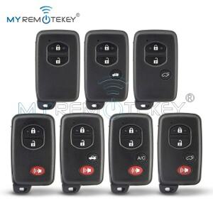 REMTEKEY 스마트 키 Fob 열쇠가없는 출입 원격 쉘 케이스 HYQ14AAB/HYQ14ACX/HYQ14AEM Toyota Prius Land R