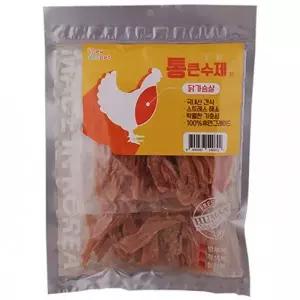 자체브랜드 통큰수제 닭가슴살 240g : 강아지 수제간식 닭고기 육포 껌