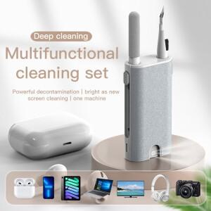 5in 1 컴퓨터 클리너 키트 카메라 폰 태블릿 노트북 화면 청소 도구 Airpod Pro 3 2 용 이어폰 브러시 펜