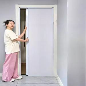 다용도 거실폴딩도어 슬라이딩도어 미닫이 무타공 문 자바라문 홀딩도어 접이식 도어 알루미늄