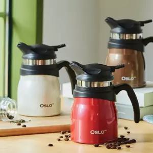 [텐바이텐]오슬로 피카 커피&티포트 800ml 레드 보온보냉 차거름망 주전자