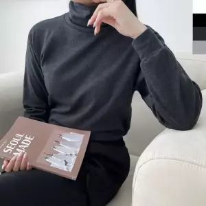 친절한탄씨 WL DGI 1828G 여자기본면목폴라티 여자상의 여성상의 목폴라 폴라티 기본티