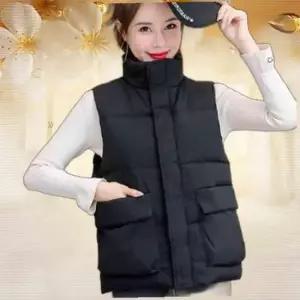 사무실룩 여자패딩조끼 발열룩 겨울 조끼 베스트 여사