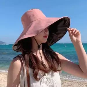 메이리 자외선차단 암막 버킷햇 핑크 챙모자