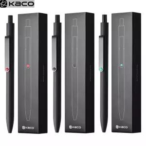 KACO 0.5mm MIDOT 젤 잉크 펜 속건성 프레스 부드러운 쓰기 시험 채점 숙제 논문 작성용 대용량
