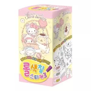 아이누리 산리오 캐릭터즈 롤 색칠 스티커 3