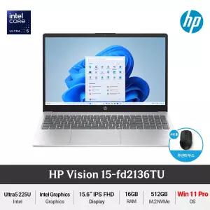 HP 비전 15-fd2136TU (Win11 Pro) 울트라5 225U 저가형 사무용 인강용 노트북 +Gift