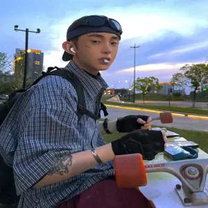 스트라이프셔츠 크롭스트라이프셔츠 포플린 언발