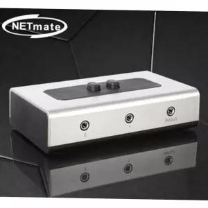 수동 2대1 양방향 음향분배기 STEREO
