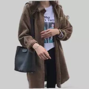 골덴자켓 남방 롱가디건 골지 캐주얼점퍼